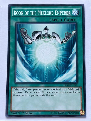 Yu-Gi-Oh Boon of the Meklord Emperor LC5D-EN170 Common 1st Edition NM-image
