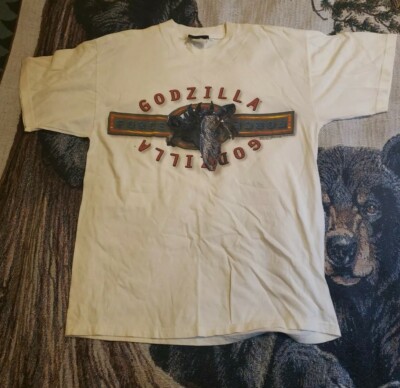 Vintage 1998 Godzilla Movie Promo T-Shirt L Force-image
