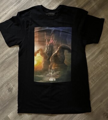 Godzilla X King Kong The New Empire Promotional T Shirt Toho Legendary-image