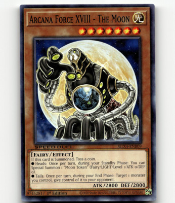 Yugioh Arcana Force XVIII - The Moon - Speed Duel GX: Midterm Destruction-image
