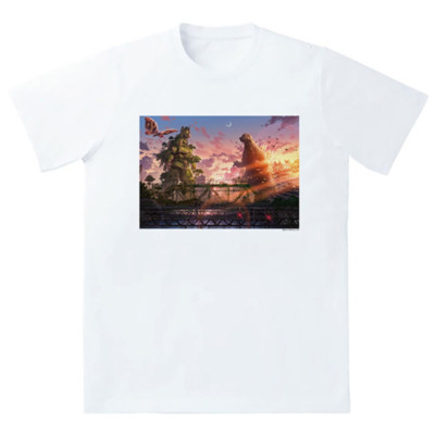 Mechagodzilla/Shinagawa Fantasy T-shirt TOHO Godzilla Store Japanese Character-image