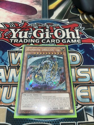 YuGiOh Rainbow Dragon SGX1-ENF01 Secret Rare 1st Ed-image