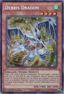 Debris Dragon - LC5D-EN009 - Secret Rare NM Legendary Collection 5 Yugioh-image