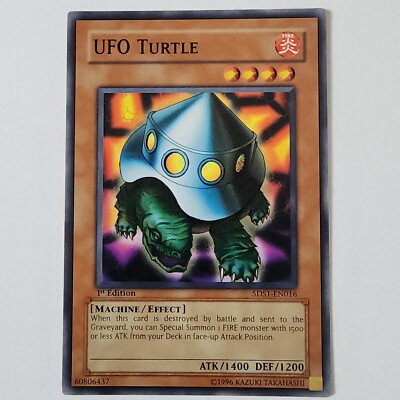 UFO Turtle - 5DS1-EN016 - LP - Common - 1st Ed - Yugioh-image