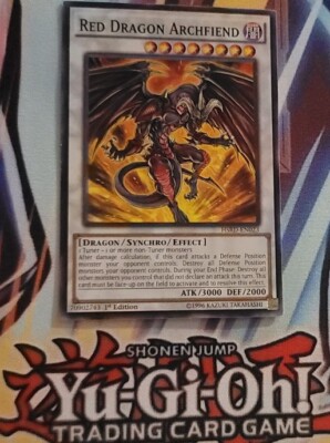 Yugioh Red Dragon Archfiend HSRD Common LP 1st Edition -image