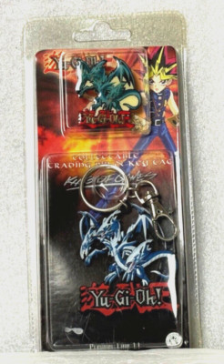 Yu-Gi-Oh Collectible Trading Pin & Key Chain | BLUE EYES ULTIMATE DRAGON Premier-image
