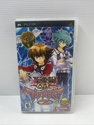 Yu-Gi-Oh: GX Tag Force 2 Sony Playstation PSP Complete CIB w/ Promo Cards-image