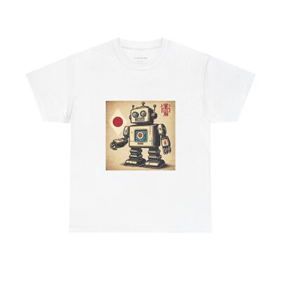 Robot Japanese Vintage Anime T Shirt Japan Retro Shirt Souvenir Tee Flashlander-image