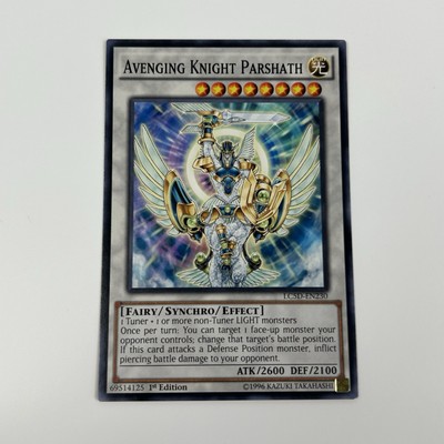 Yu-Gi-Oh! Avenging Knight Parshath LC5D-EN230 – 1st Edition Common – LP-image