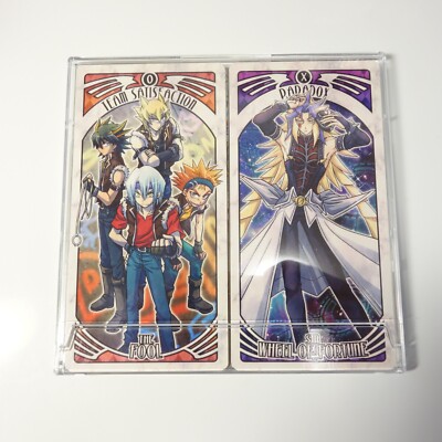 Japanese Doujin Tarot Card Yu-Gi-Oh! 5D's - Yusei & Jack & Crow - Major Arcana-image