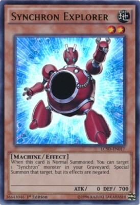Synchron Explorer - LC5D-EN017 - Ultra Rare - 1st Edition NM ayasarchive  YGO -image