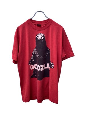 Fruit Of The Loom 90S /Godzilla / Kimono My House /Atom Map /T-Shirt /L /Red-image
