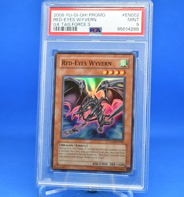 2008 Yu-Gi-Oh! Red-Eyes Wyvern [GX06-EN002] Super Rare PSA 9-image