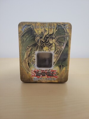 Yugioh EMPTY TIN GX Collectors Wave 2 Hamon Lord Of Striking Thunder 2006-image