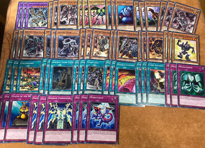 🔥Yugioh Ancient Gear 63 Card DECK CORE SPEED DUEL GX DUEL ACADEMY SGX1-image