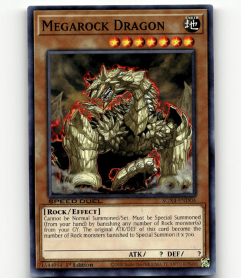 Yugioh Megarock Dragon - Speed Duel GX: Midterm Destruction-image