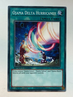 Yu-Gi-Oh! Speed Duel GX: Duel Academy Ojama Delta Hurricane!! SGX1-ENC13 NM/M-image