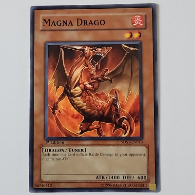 Magna Drago - 5DS1-EN013 - LP - Common - 1st ed - Yugioh-image