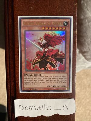 Yugioh Queen Angel Of Roses 1st Edition LC5D-EN096 Ultra Rare NM 2 Available-image