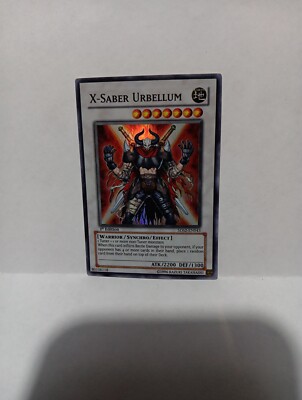 Yu-Gi-Oh! TCG X-Saber Urbellum Yu-Gi-Oh! 5D's 5DS2-EN043 1st Edition Super Rare-image