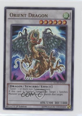 2014 Yu-Gi-Oh! Legendary Collection 5Ds Mega-Pack 1st Edition Orient Dragon 18sk-image