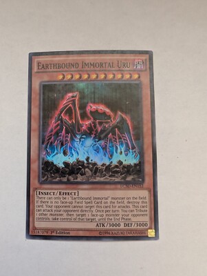 Yugioh Earthbound Immortal Uru LC5D-EN152 Super Rare 1st Ed NM-image