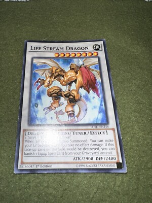 Life Stream Dragon LC5D-EN246 Legendary Collection 5D's 1st Edition-image