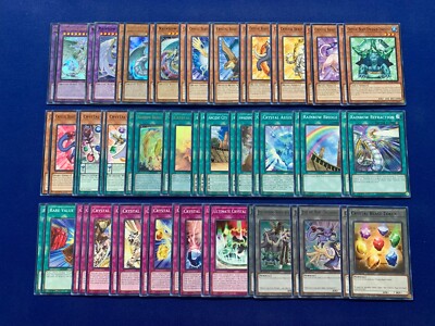 Yu-Gi-Oh! GX - Jesse Anderson's Complete Crystal Beast & Rainbow Dragon Deck-image