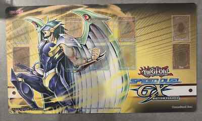 YuGiOh Speed Duel GX Midterm Event Paradox Elemental Hero Tempest Playmat-image