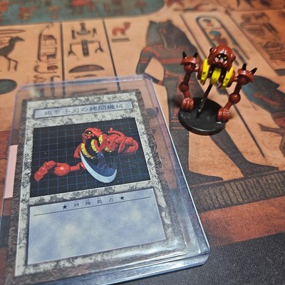 Yu-Gi-Oh! Dungeon Dice Monsters Pendulum Blade Torture Machine Card Figure Used-image
