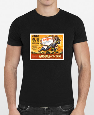Mothra Vs Godzilla 02 Movie Poster Graphic T Shirt Men or Women NEW-image