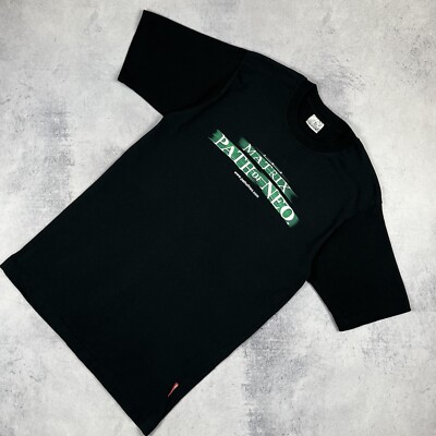 Vintage The Matrix Path Of Neo Movie Short Sleeve T Shirt Mens Size M 2005 Y2K-image