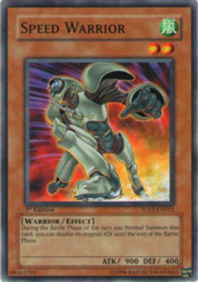 1x Speed Warrior - 5DS1-EN012 - Common - Unlimited Edition 5DS1 - Starter Deck 5-image