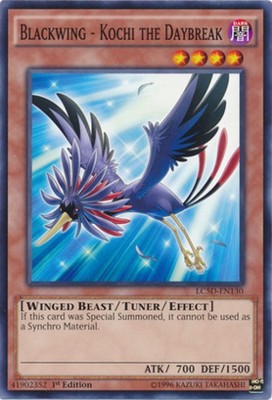 Blackwing - Kochi the Daybreak - LC5D-EN130 - Common - 1st Edition Near Mint Leg-image