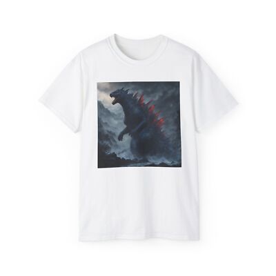 Godzilla Graphic Tee, Monster Movie Shirt, Japanese Kaiju T-Shirt, Sci-Fi Fan-image