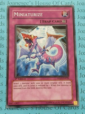 Miniaturize 5DS2-EN039 Yu-Gi-Oh Card 1st Edition New-image