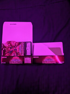 Japanese Photon Hypernova yugioh box empty-image