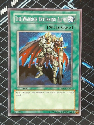YuGiOh! The Warrior Returning Alive 5DS2-EN025 Card 1st Edition Near MINT-image