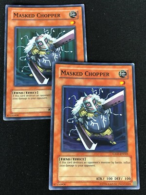YUGIOH MASKED CHOPPER GX03-EN003 SUPER X2 (MP)-image