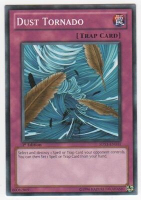 3 x Dust Tornado - 5DS3-EN031 - Common - 1st Edition Near Mint, English-image