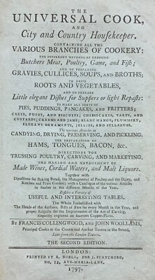 1797 Universal Cook City & Country Housekeeper, Collingwood Woollams 2nd Edition-image