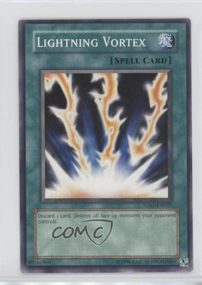 2008 Yu-Gi-Oh! 5D's Starter Deck Unlimited Lightning Vortex #5DS1-EN027 0ms5-image