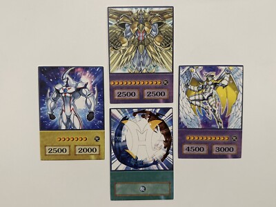 Yu-Gi-Oh GX Anime Style Cards - Elemental Hero Divine Neos Rainbow Neos Miracle-image