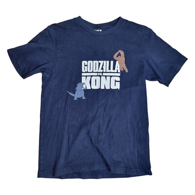Uniqlo T Shirt Size M Godzilla Vs Kong Graphic Print Legendary 2021 Season-image