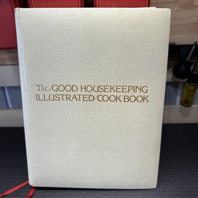 The Good Housekeeping Illustrated Cook Book White Leather 1980 Zoe Coulson-image