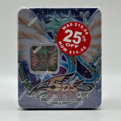 Yugioh - 2009 5D’s Ancient Fairy Dragon Tin - Factory Sealed-image