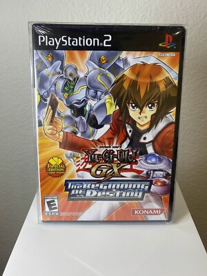 Yu-Gi-Oh GX The Beginning of Destiny (PS2) (Factory Sealed) (UPC)-image