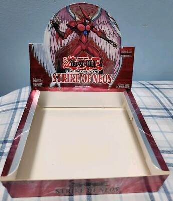 (A) *EMPTY* Yu-Gi-Oh! GX Strike of Neos Booster Box 1st Edition Retail 104033-image
