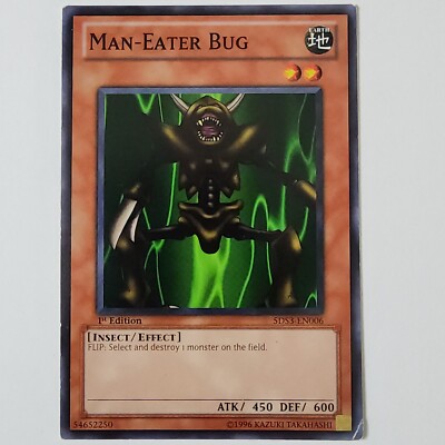 Man-Eater Bug - 5DS3-EN006 - HP/DMG - Common - 1st ed - Yugioh-image