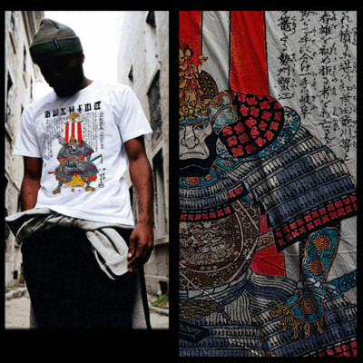 Samurai T-Shirt Shogun warrior with sword Bushido Code Japanese katana Ronin -image